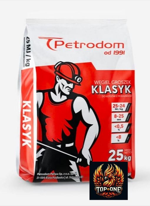 Groszek workowany węgiel Klasyk 24-25 Mj/kg dostawa