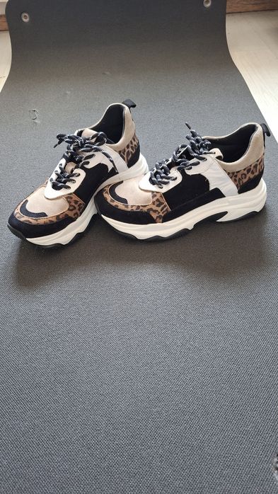 Buty  Sneakers Leopard