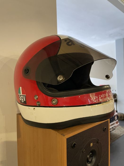Capacete AGV anos 80