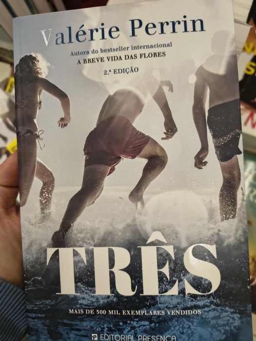 Livro "Três" de Valérie Perrin