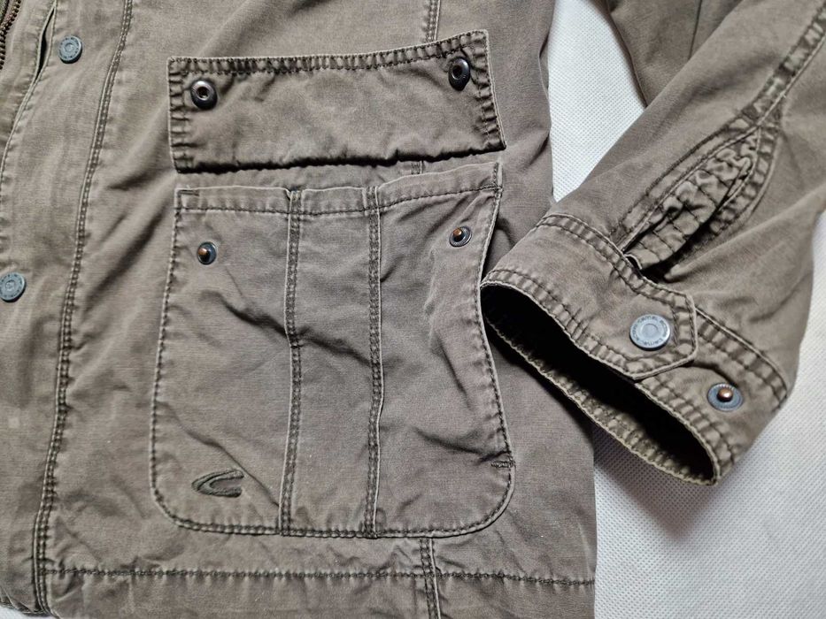 CAMEL ACTIVE - Męska Kurtka nie ocieplana roz. 52 (L) Ideał _