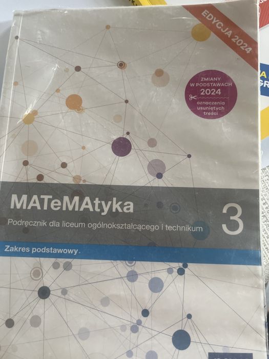 Podrecznik klasa 3  liceum matematyka