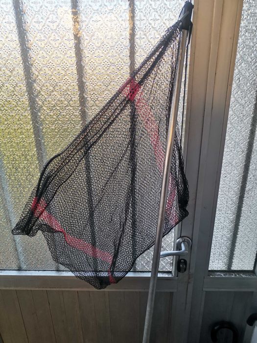 Xalavar/Ganapão/Camaroeiro com cabo telescópico extensível em fibra