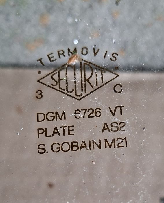 fiat 127p sport szyba tylna przednia