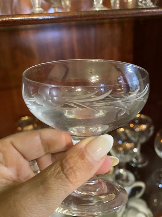 Conjunto de copos antigos