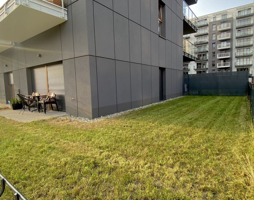 Luksusowy apartament z ogrodem o pow. 78 m² – osiedle strzeżone