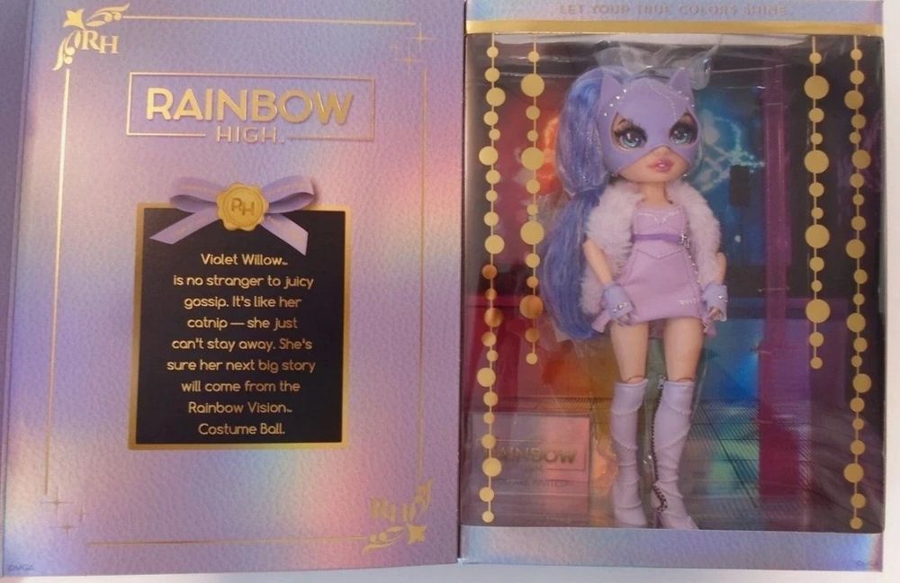 rainbow high costume ball violet willow