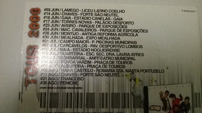 D'Zrt - A tua vez já passou (portes incluídos)