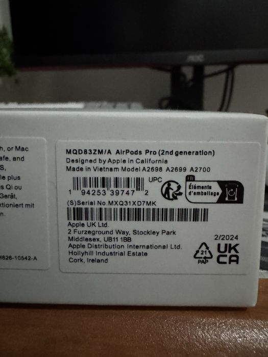 Air pods pro (2nd geracao)