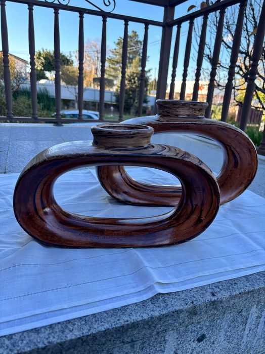 Conjunto em cerâmica “alianças”