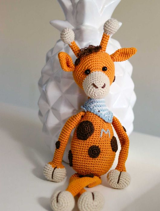 Girafa amigurumi