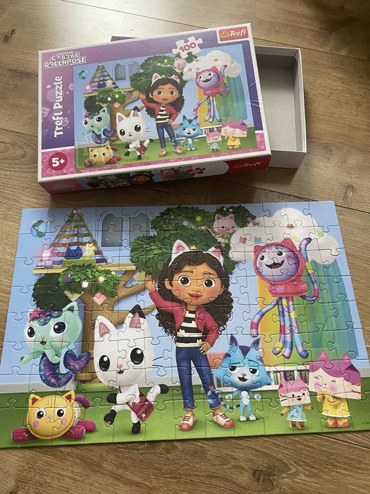 Puzzle Koci domek Gabi