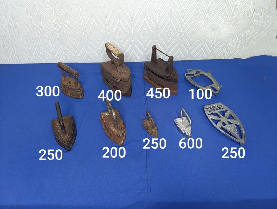 Металева праска утюг железная металлическая СССР на углях не електро