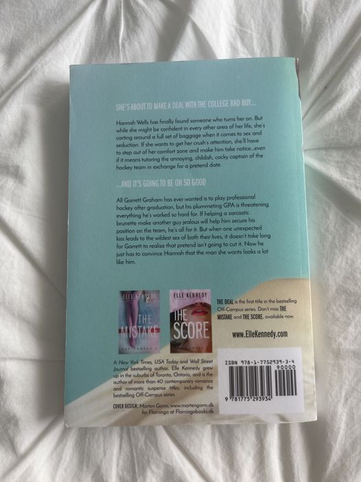 Livro em Inglês: “The Deal” Elle Kennedy