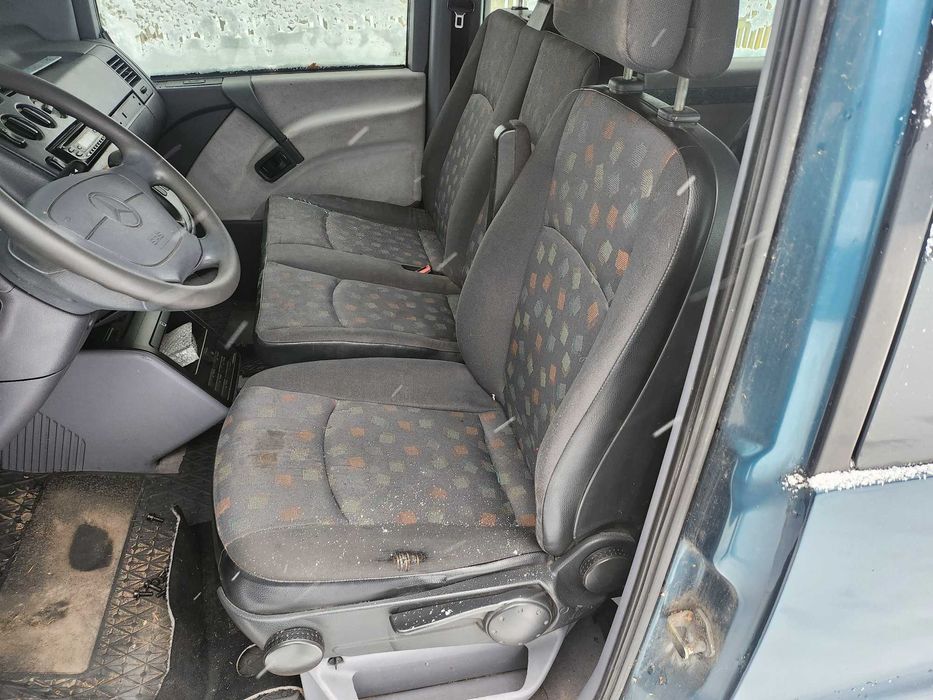 W638 Mercedes Vito V Klasa silnik 2.3 Benzyna  fotele 6 sztuk z w639