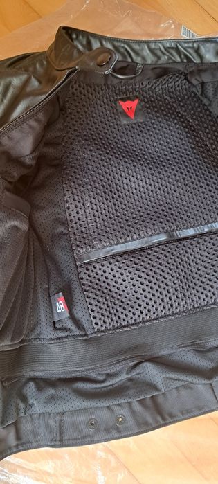 Casaco pele Dainese Nikita 2 Lady Black - Novo