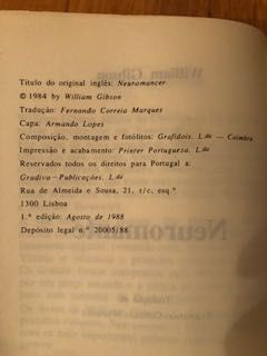 Neuromante - William Gibson