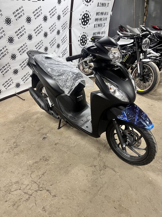 Новий японський максі скутер Honda Dio 110  2025!!! JK03 чорний мат
