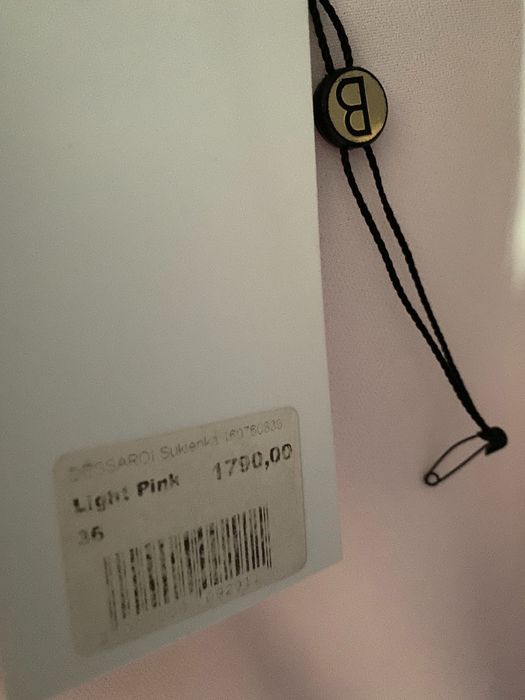 Bohoboco 36 38 pudrowy róż krótka