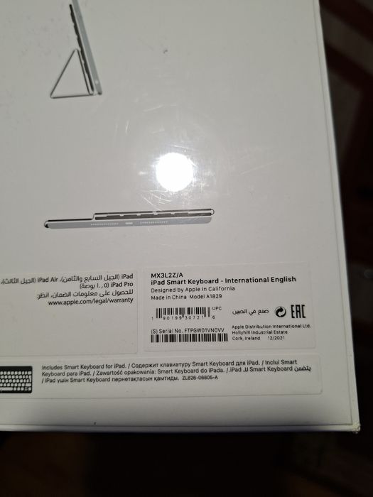 Klawiatura do tabletu Apple Smart Keyboard MX3L2Z/A Czarna