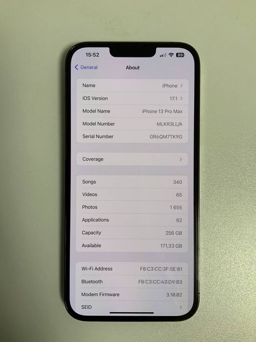 iPhone 13 Pro Max , 256 gb