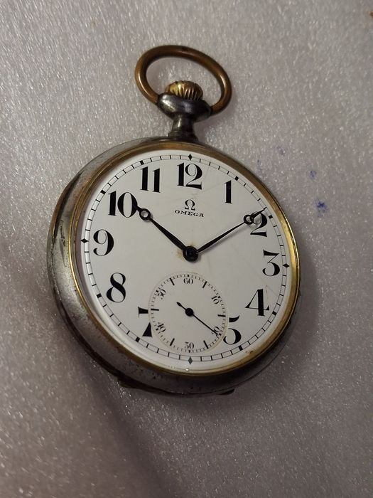 Часы карманные швейцарские механические OMEGA