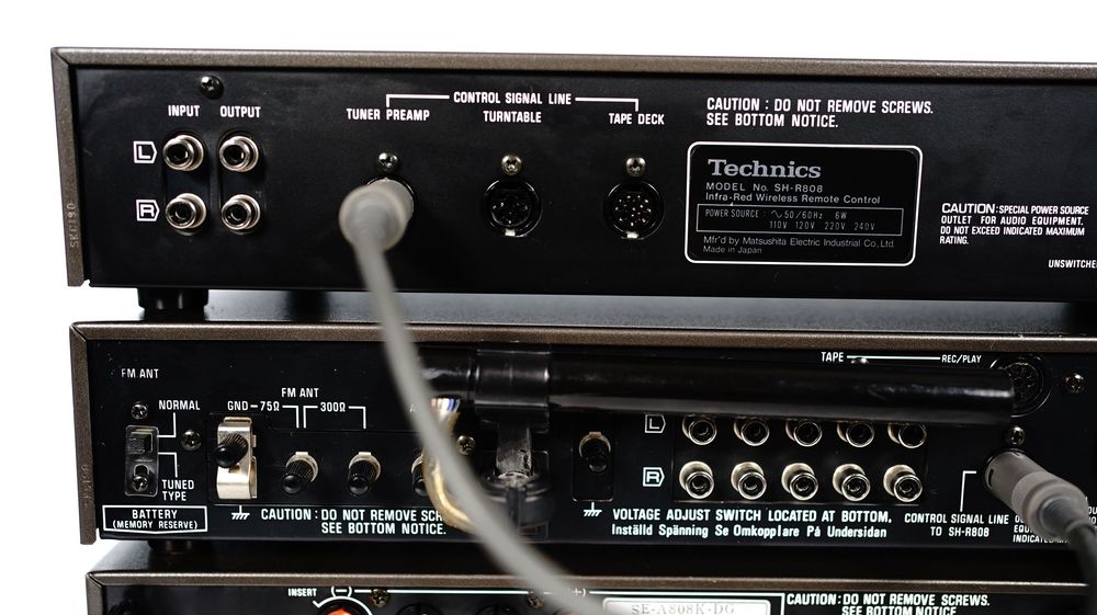 Zestaw Stereo TECHNICS SE-A808 ST-K808 SH-R808 * MADE IN JAPAN