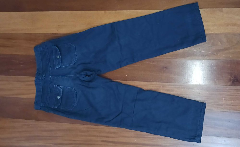 2 Calças de sarja para criança - 7/8 anos