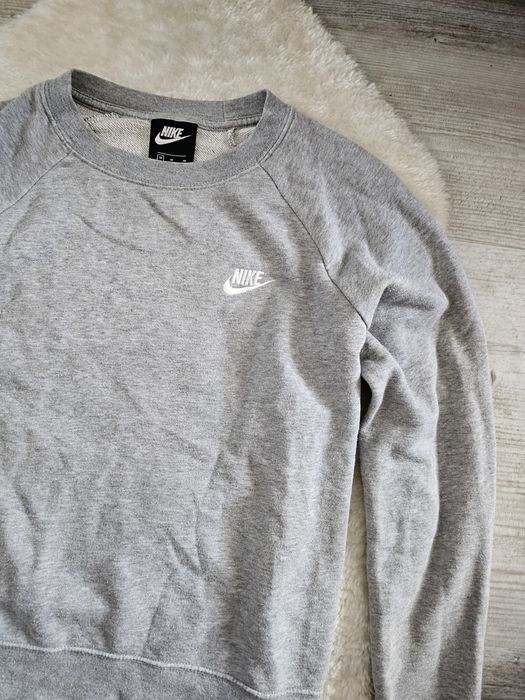 Bluza nike Swoosh Crewneck Rozmiar M Szara Bluza nike