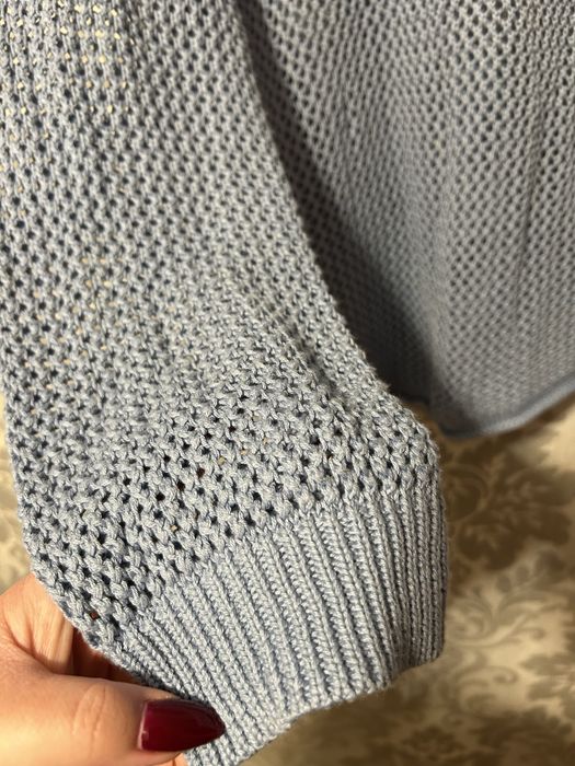 Błękitny sweterek XL