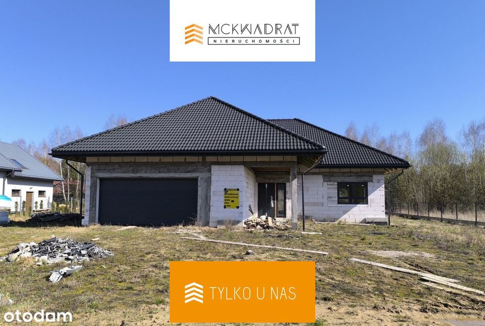 Kuriany 200 m2 5 pokoi, stan surowy zamknięty