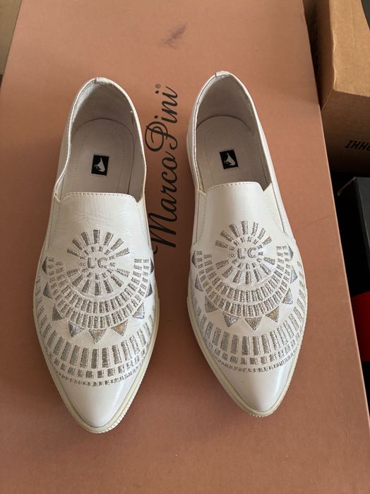 Мокасины кожа Luciano Carvari 35