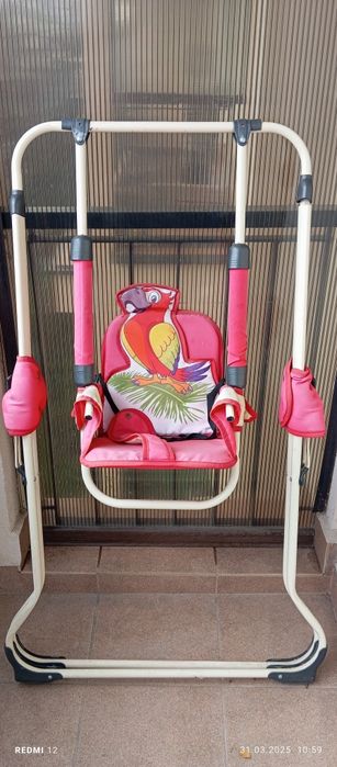 Huśtawka rozkładana przenośna dla dziecka
