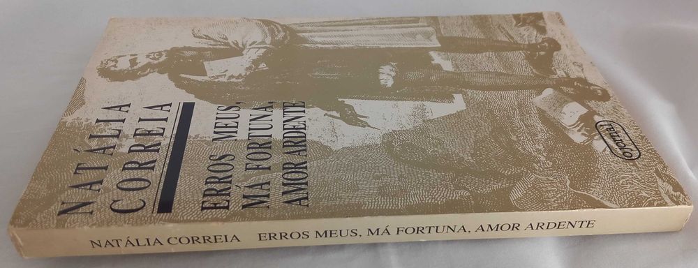Livro Erros meus, Má Fortuna, Amor Ardente de Natália Correia [Portes Incluídos]