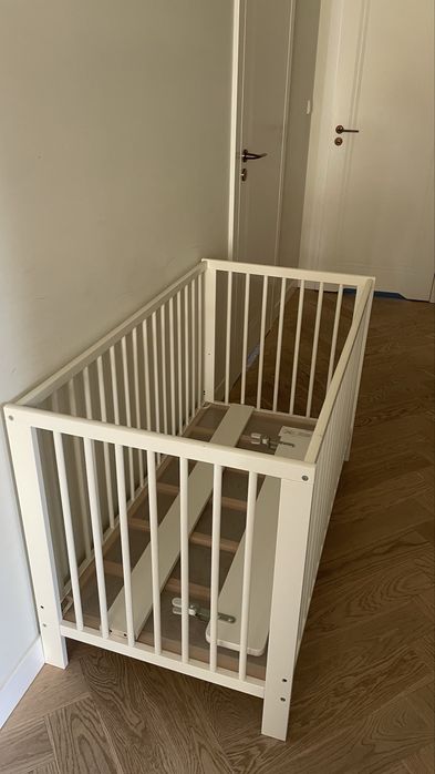 Łóżeczko Gulliver Ikea + barierka boczna