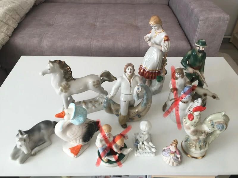 Figurki porcelanowe kolekcja