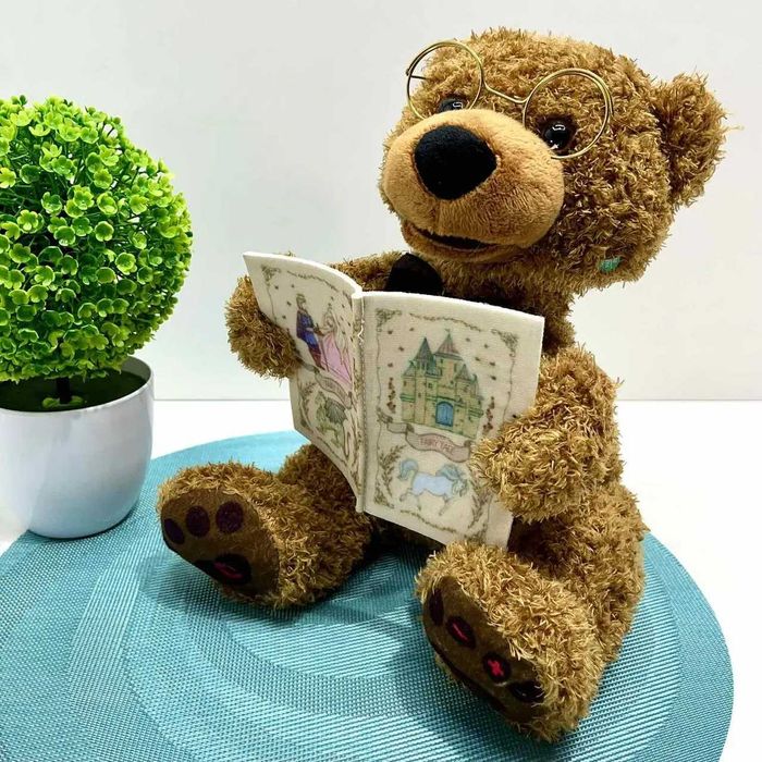 Мишка інтерактивний LIMO TOY Казкар Коричневий FT 0034  Роздріб/Дроп