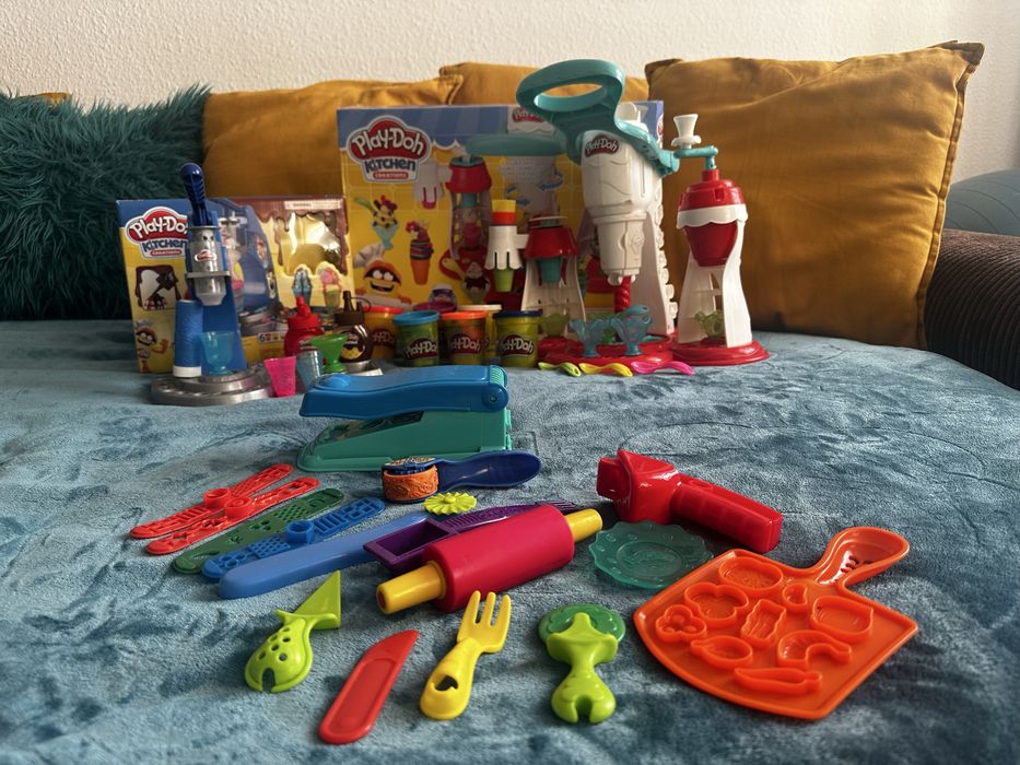 Play-Doh dwa zestawy plus gratisy