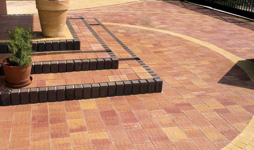 Kostka brukowa Jadar Arco Bergamo Granito Nodica Valeo kolor arktyczny