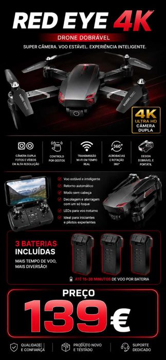 Drone 139€. Oportunidade