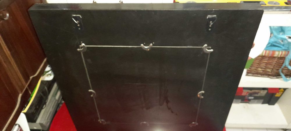 Espelho de parede em madeira lacada Nova York 60cm x4.5 cm