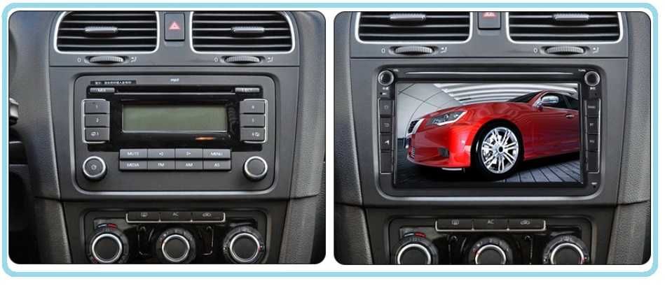 Магнітола Volkswagen, Skoda, Seat Android, USB, GPS, 4G, CarPlay!