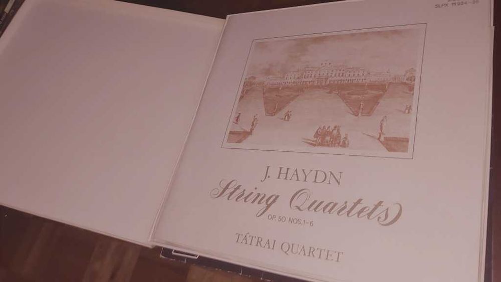 J. HAYDN - String Quartets Op. 50 - TÁTRAI QUARTET 3xLP - Hungaroton