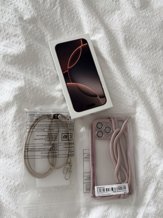 Iphone 16 pro max 256 gb gold zloty