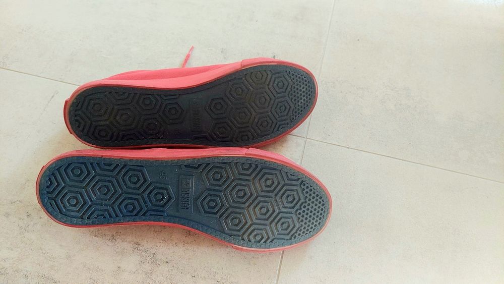 Trampki męskie Star CZERWONE rozm 45.