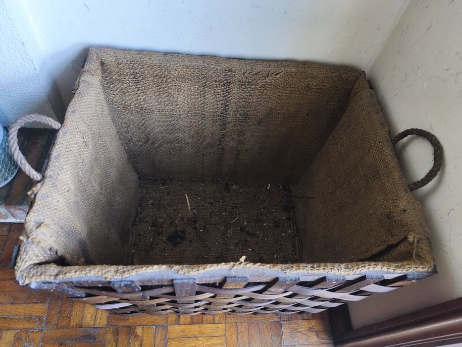 Cesta + acessórios para lareira