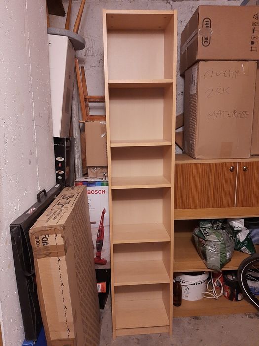 IKEA BILLY regał szafka półki sosna 40x28x202 cm