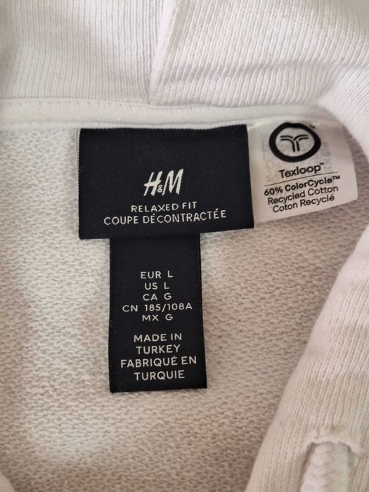 Худи H&M, мужская толстовка с капюшоном, р.L оригинал