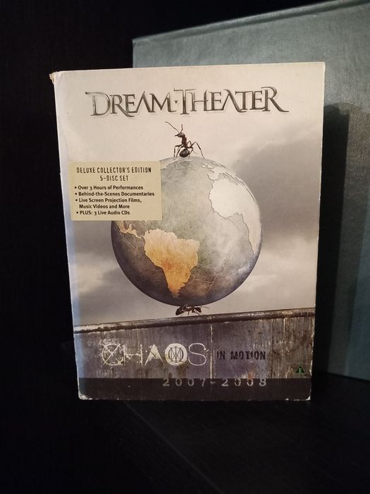 (Portes Grátis) Dream Theater "Chaos in Motion" (2DVD/3CD)