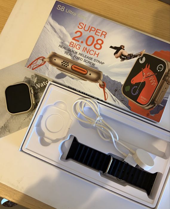 Watch ultra S8 completamente novo